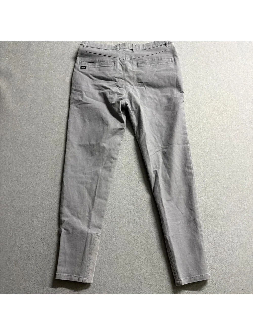 Zanerobe Sureshot Chino Pants Mens 32 Gray Elastic Cuff Stretch Joggers